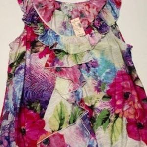 Dressbarn Large women's sleeveless summer shirt
